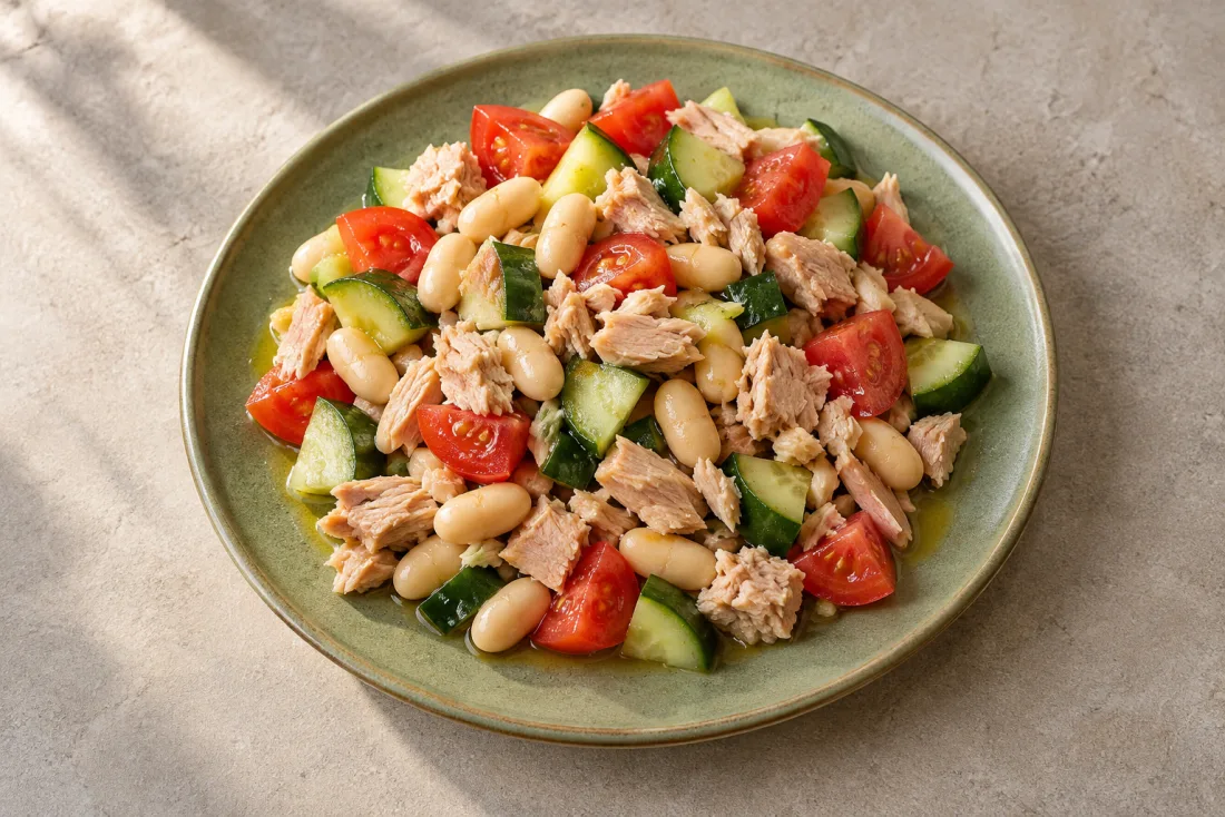 Tuna & white bean salad