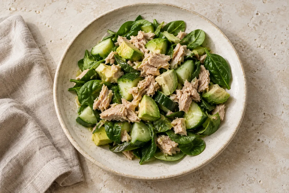 Tuna & avocado salad