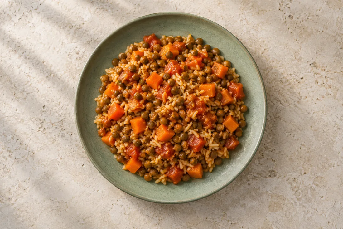 White bean & cooked greens — serving suggestion